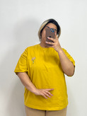 تیشرت باکسی گلدوزی طرح گندم
