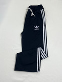 شلوارadidas دورس پنبه لاکرادار بغل نوار سه نخ مشکی زنانه
